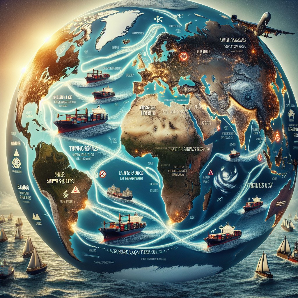 The new trade map: shipping routes adapting to risk, climate, and conflict